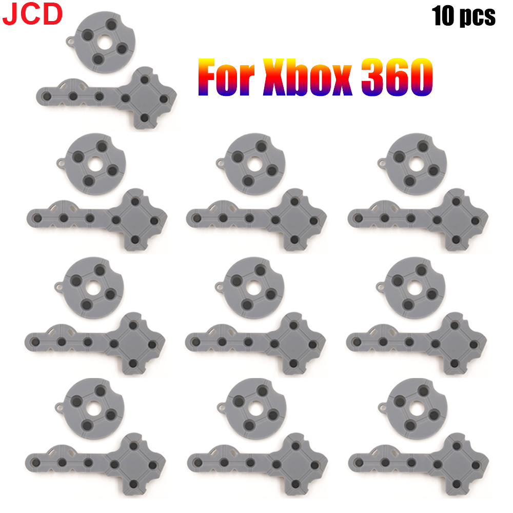Retro Gaming Xbox 360 - JCD 10 Sets Conductive Rubber Silicone