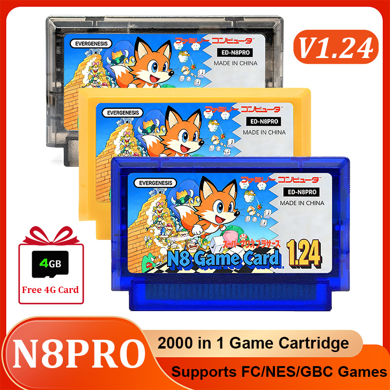 Retro Gaming Raspberry Pi - New ED-N8PRO 2000 in 1 FC