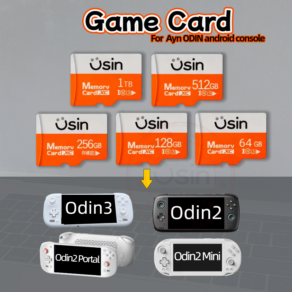 Retro Gaming Device Handheld - Game SD Card For Ayn ODIN3