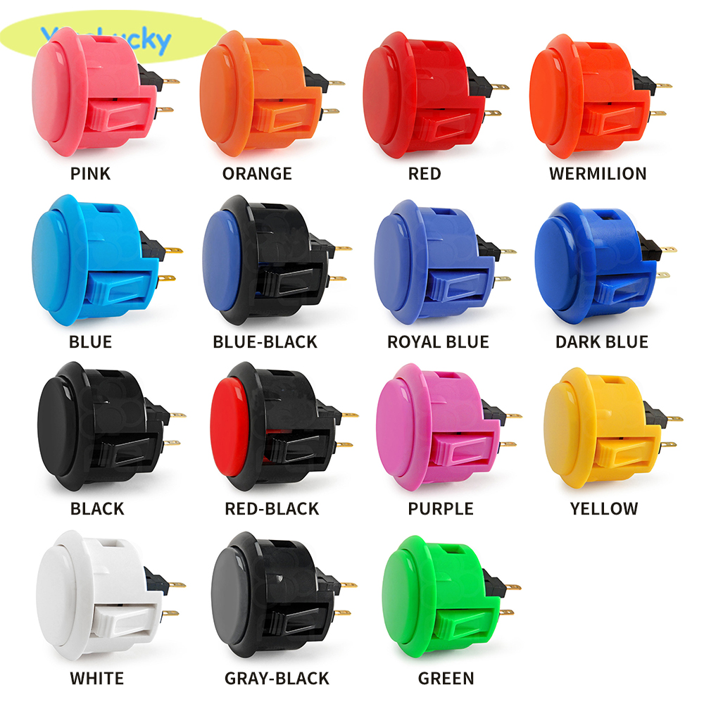 Retro Gaming Raspberry Pi - 1pcs Original sanwa button OBSF 30
