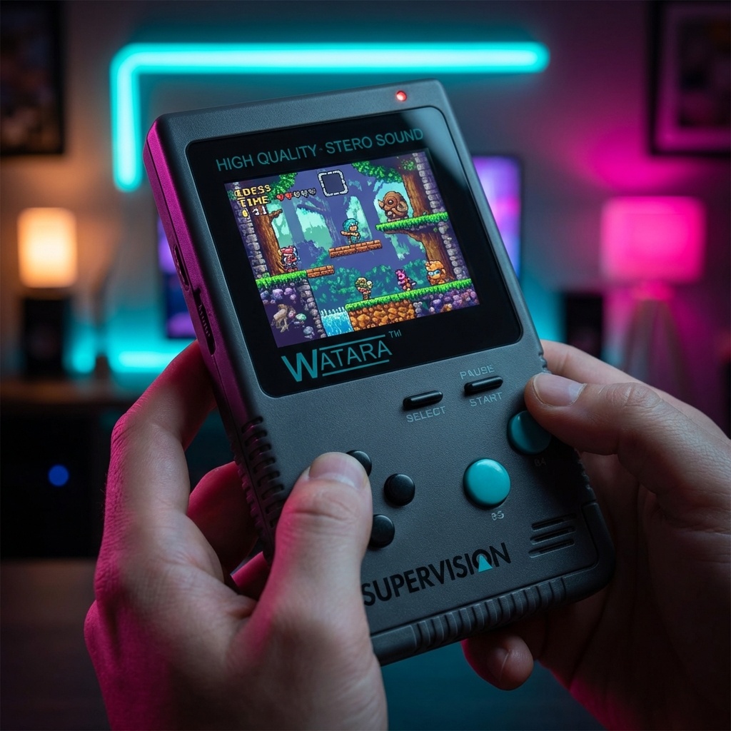 Retro Gaming Raspberry Pi - WATARA Raspberry Pi Retro Handheld Console