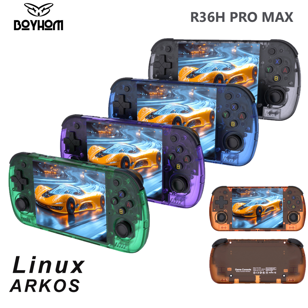Retro Gaming Device Handheld - BOYHOM R36H PRO Retro Handheld Video