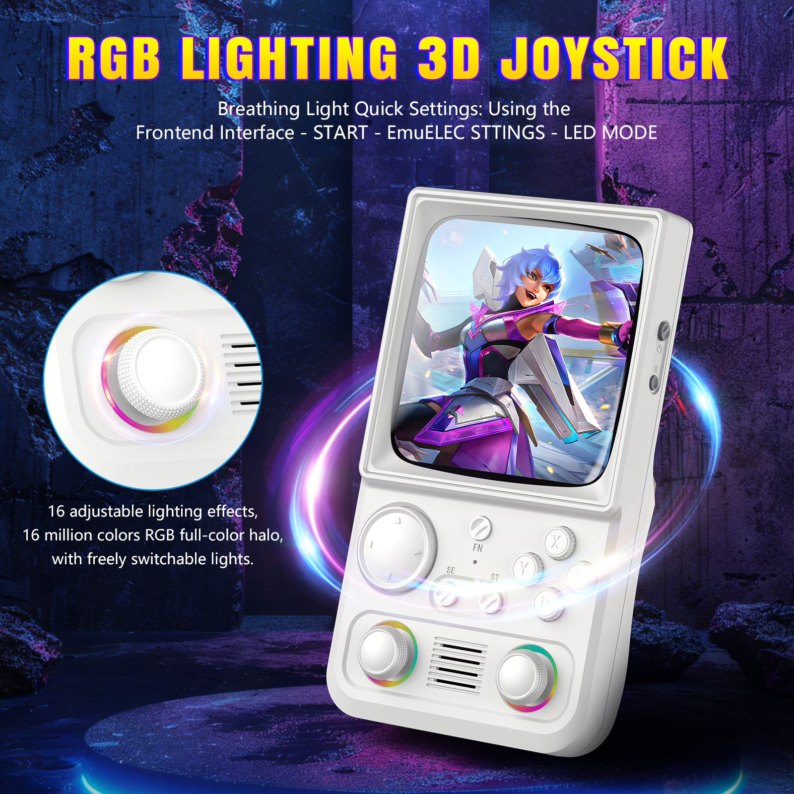 Retro Gaming Device Handheld - R36T MAX Retro Handheld Game Console