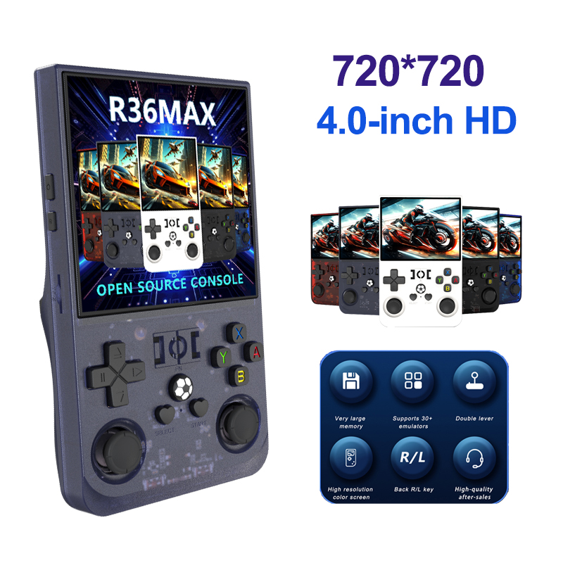 Open Source R36Max 4 Inch IPS  – Retro Gaming Device Handheld Bewertung und Preis