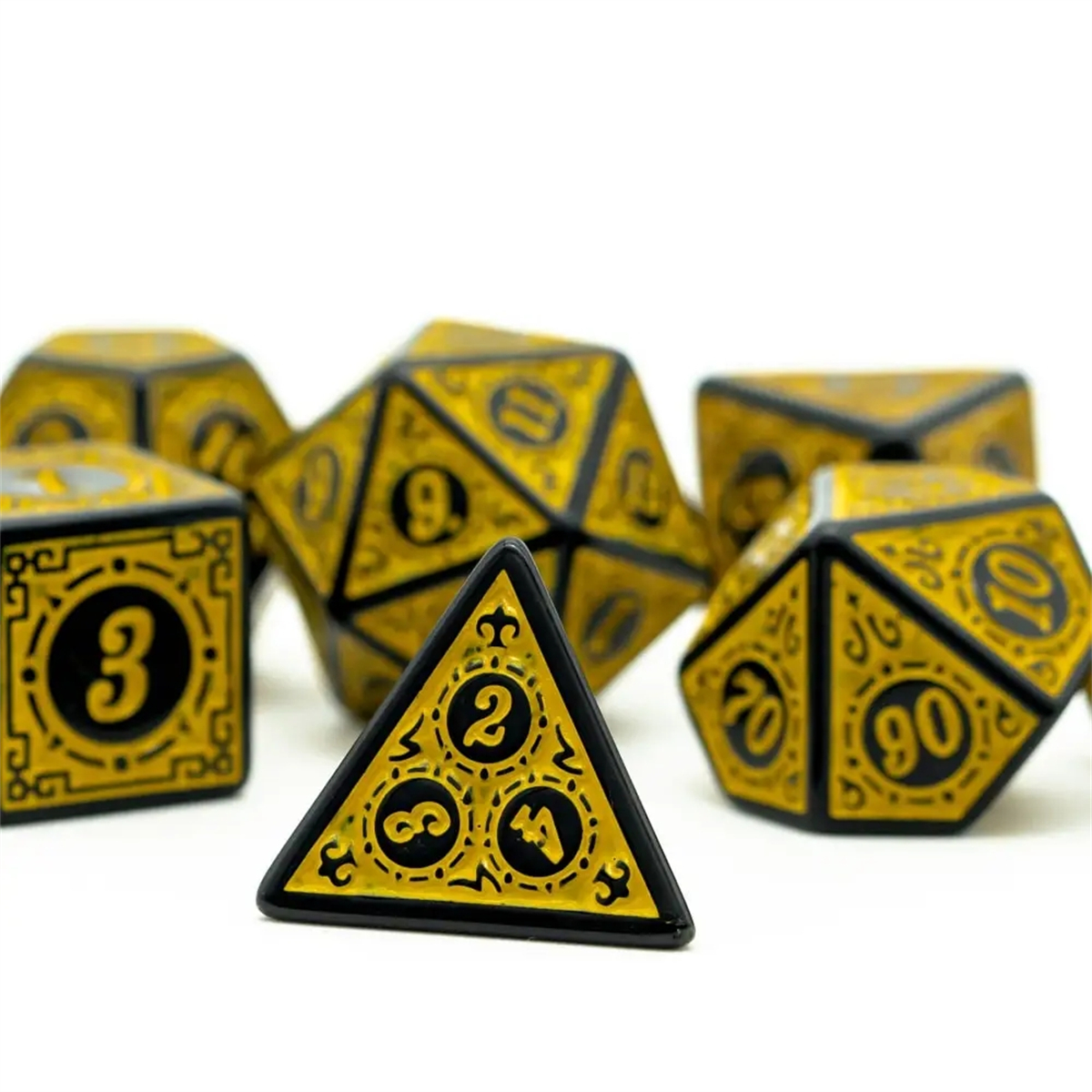 High Quality Plastic DND Dice  – Retro Gaming Font Bewertung und Preis