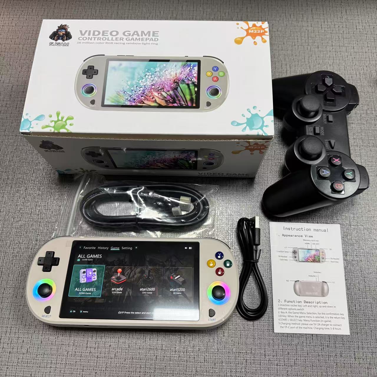 New 128GB M22 Pro Portable Poc – Retro Gaming Mobile Bewertung und Preis