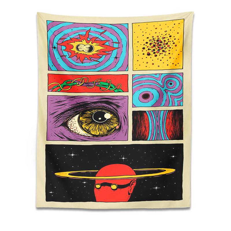 VIKAMA Psychedelic Collage Art – Retro Gaming Universe Bewertung und Preis