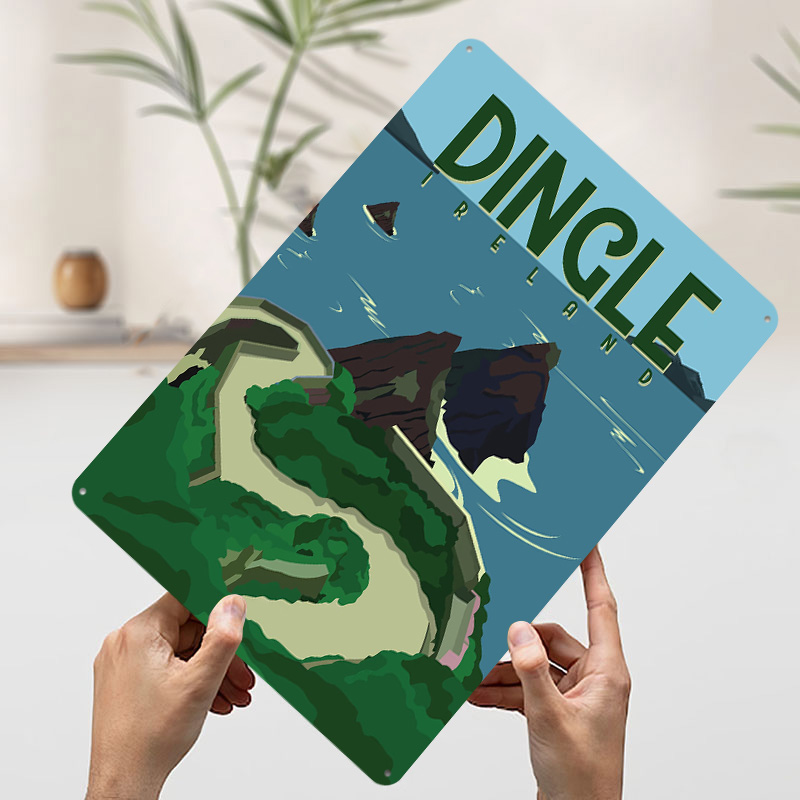 Dingle Ireland Travel Printed  – Retro Gaming Ireland Bewertung und Preis