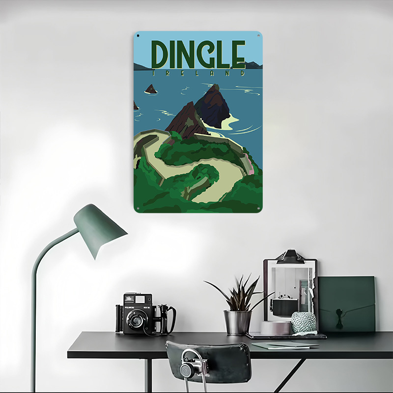 Dingle Ireland Travel Printed  – Retro Gaming Ireland Bewertung und Preis