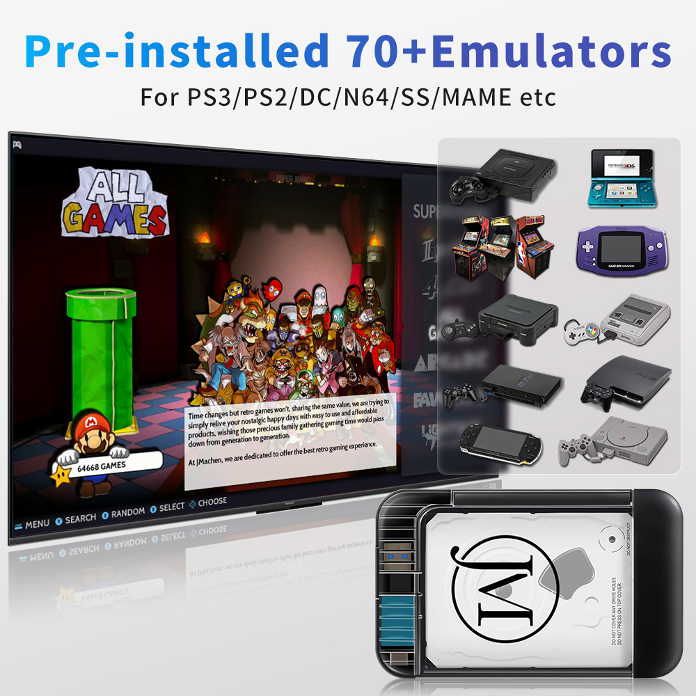 RETROBAT Portable 500G Gaming  – Retro Gaming Device Handheld Bewertung und Preis