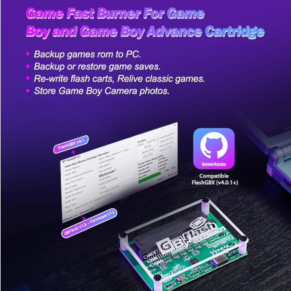 EPICJOY GBflash GBA/GBC Burner – Retro Gaming Raspberry Pi Bewertung und Preis