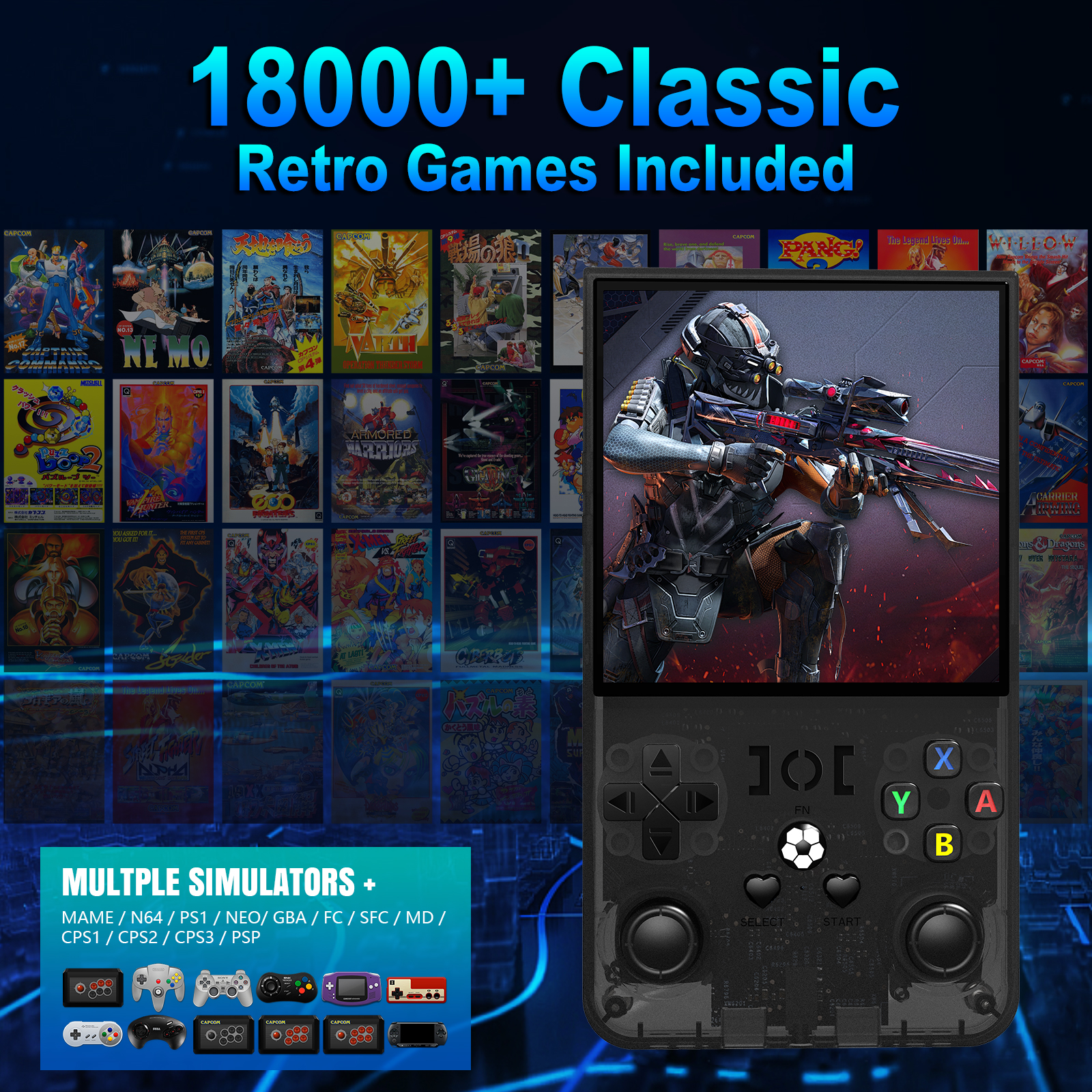 Open Source R36MAX Portable Vi – Retro Gaming Art Bewertung und Preis