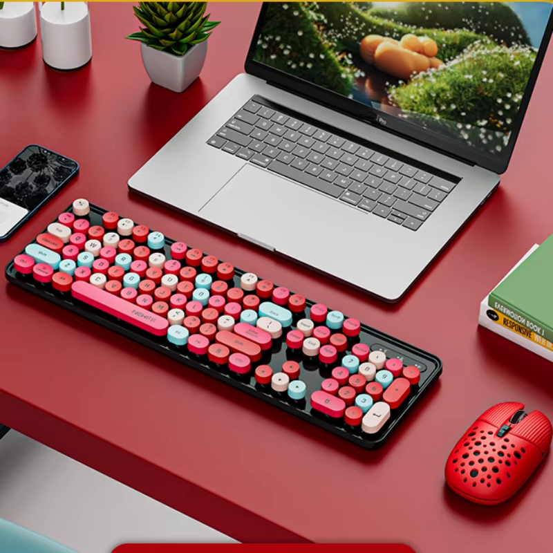 104 Keys 2.4G Wireless Gaming  – Retro Gaming Kc Bewertung und Preis