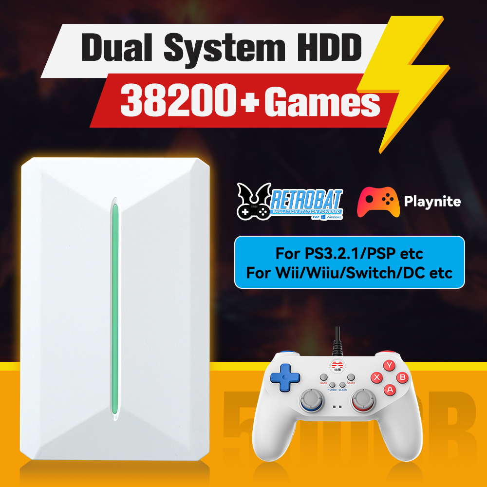 Retrobat＆Playnite System HDD R – Retro Gaming Art Bewertung und Preis