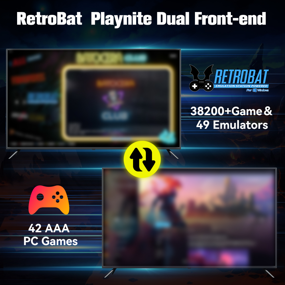 Retrobat＆Playnite System HDD R – Retro Gaming Art Bewertung und Preis
