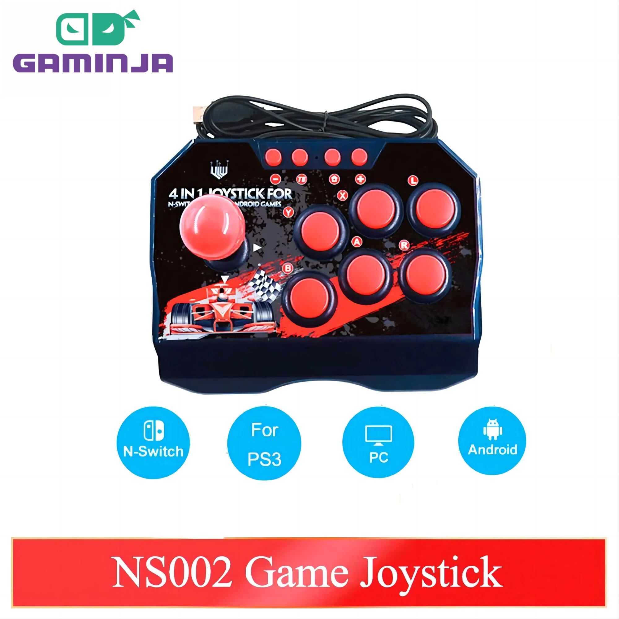 GAMINJA NS002 4 In 1 Retro Arc – Retro Gaming Raspberry Pi Bewertung und Preis