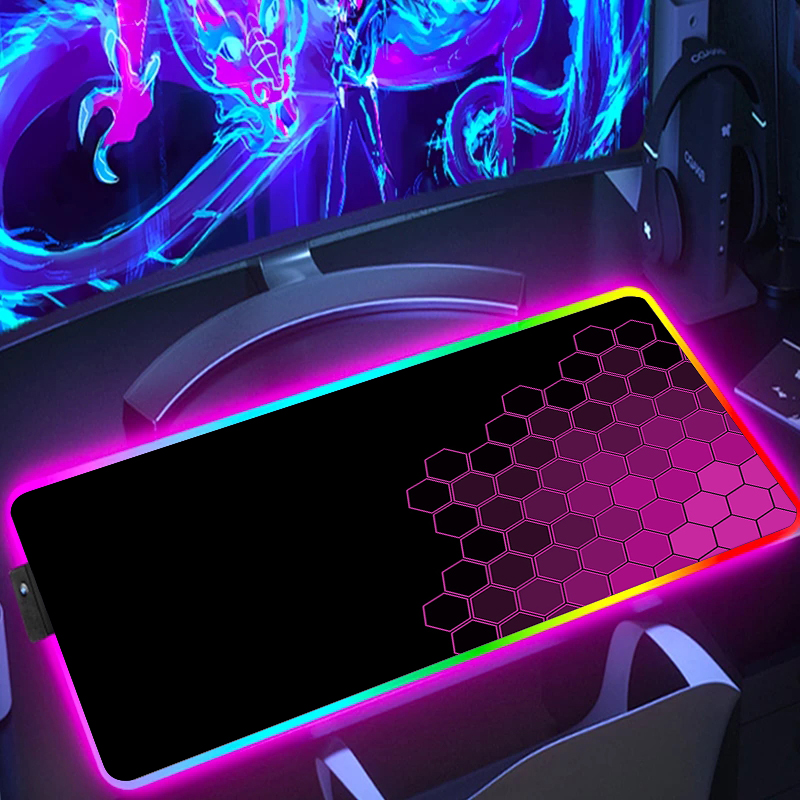 RGB Extended Hexagon Gaming Mo – Retro Gaming Art Bewertung und Preis