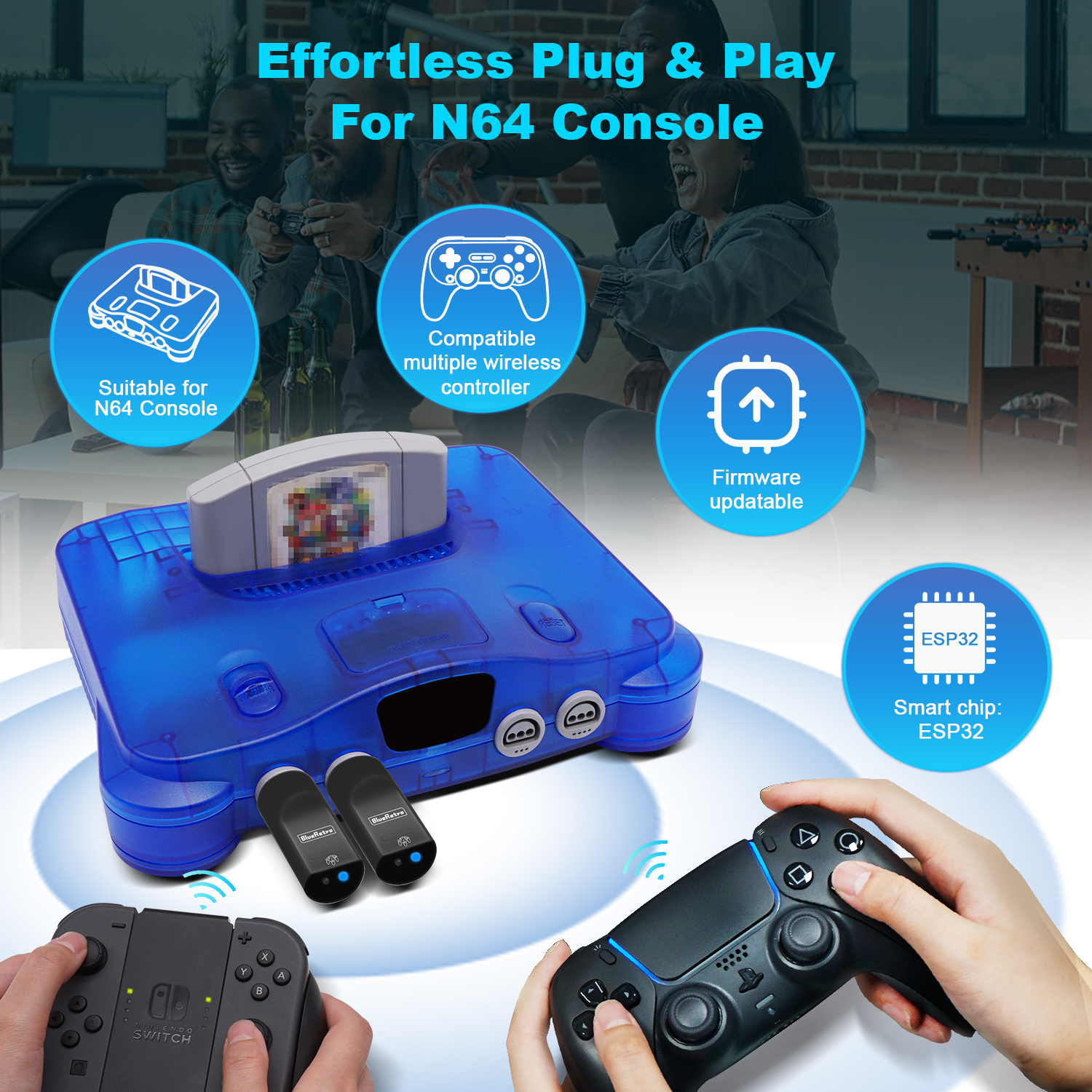 RetroScaler Blueretro Wireless – Retro Gaming Raspberry Pi Bewertung und Preis
