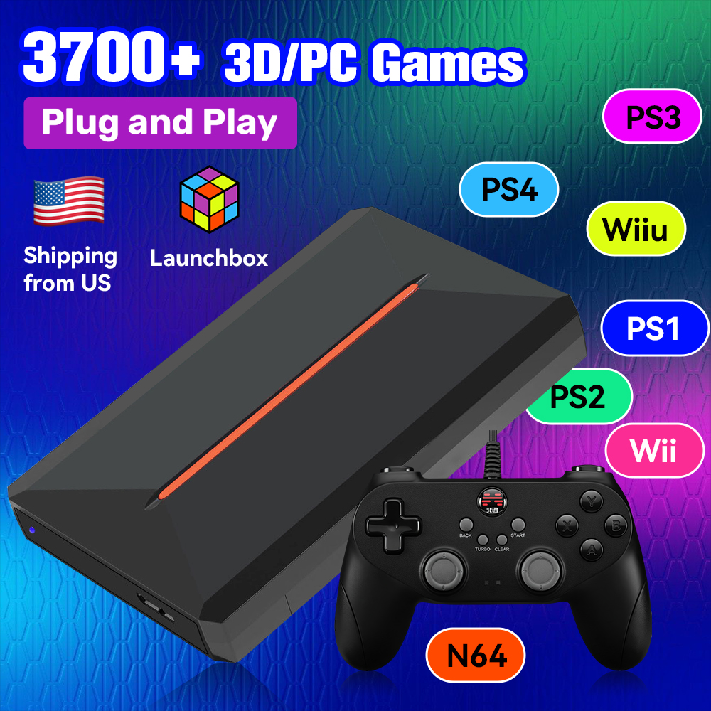 Launchbox OS 500GB Portable Ga – Retro Gaming Device Handheld Bewertung und Preis