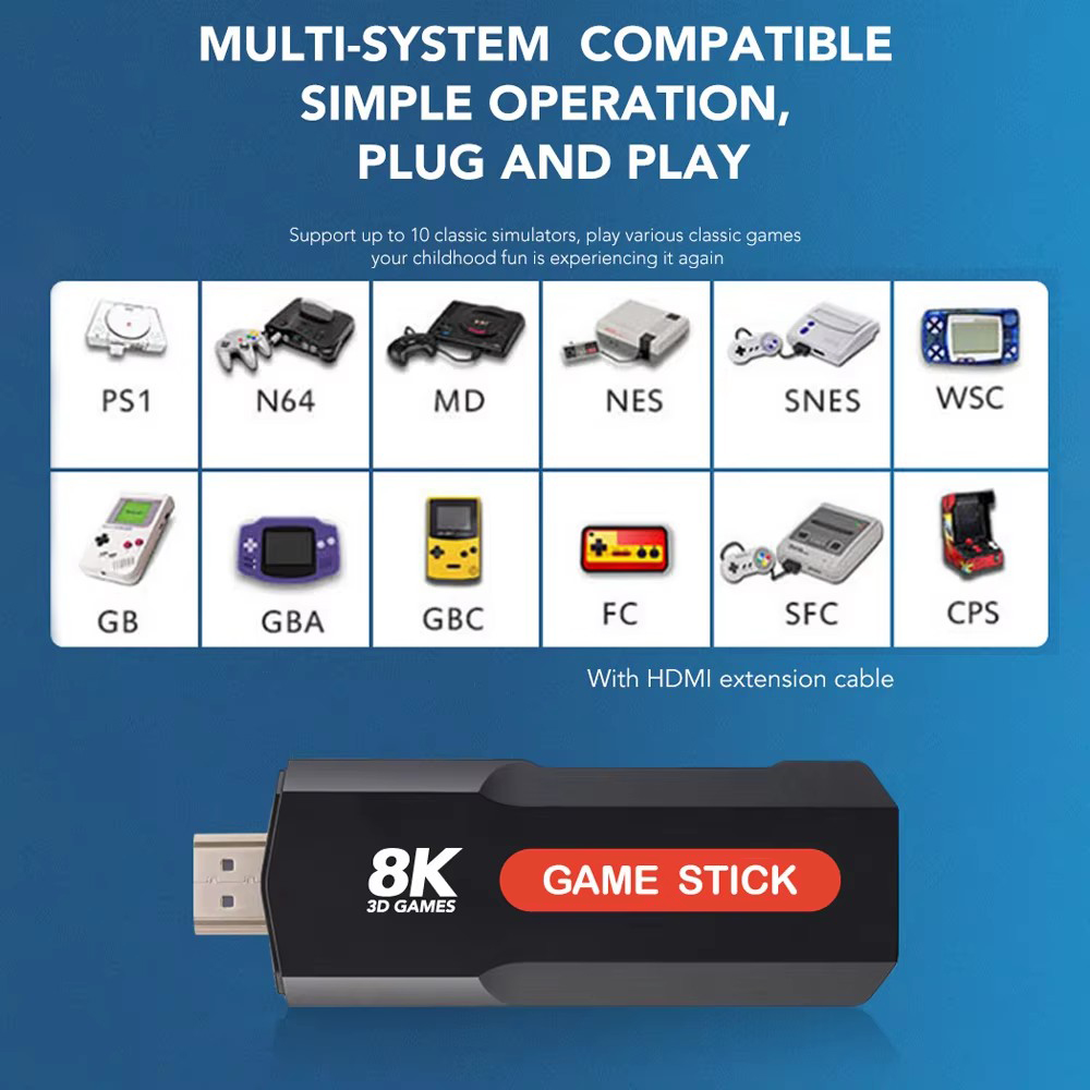 X2 Game Stick HD 4K 8K 3D Cons – Retro Gaming Raspberry Pi Bewertung und Preis