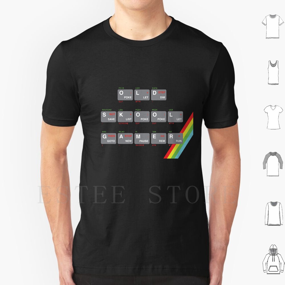 Old Skool Gamer T Shirt Cotton – Retro Gaming Zx Spectrum Bewertung und Preis