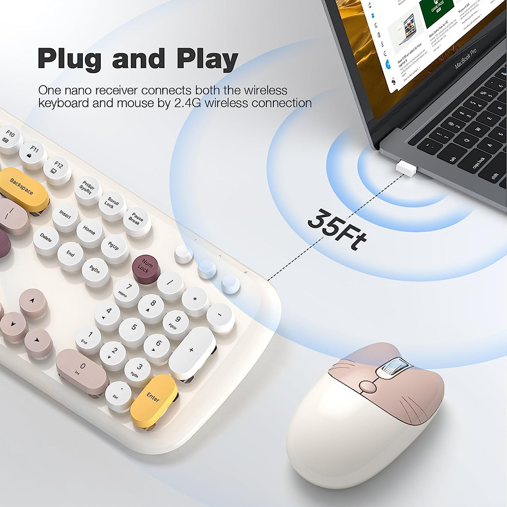 MOFII Wireless Keyboard and Mo – Retro Gaming Kc Bewertung und Preis