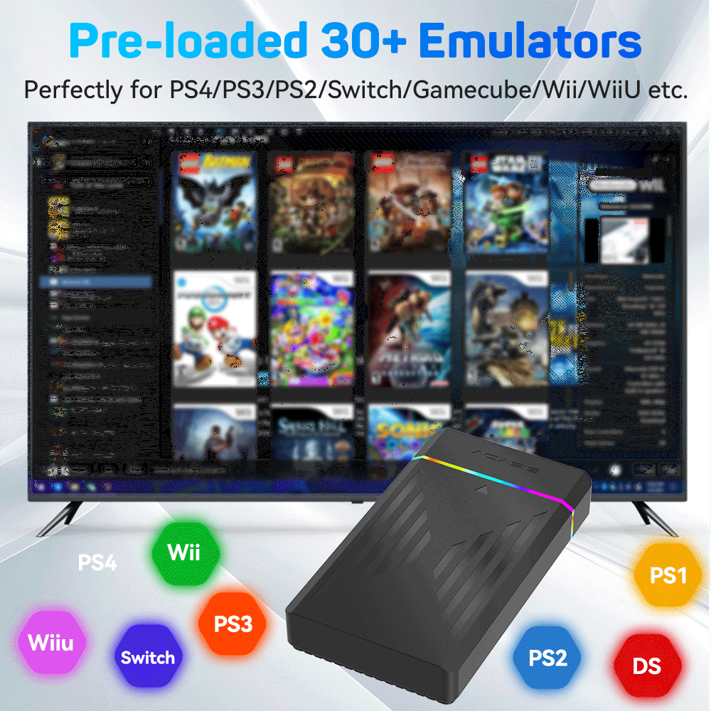 3TB Portable Gaming HDD Launch – Retro Gaming Device Handheld Bewertung und Preis